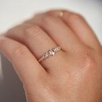 Swan Lake Diamond Ring