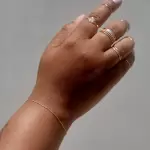 Sweet Nothing Gold Chain Bracelet