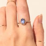 Night at the Ballet Sapphire Ring