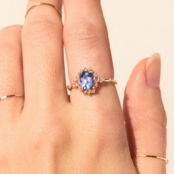 Night at the Ballet Sapphire Ring