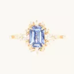 Night at the Ballet Sapphire Ring